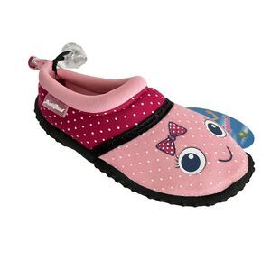 Just Speed Water Shoes Slip On Comfort Beach Pool Kids Pink 7